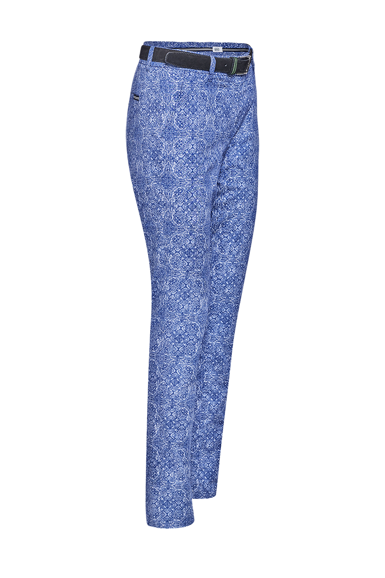 Chinohose mit Ornamentdruck - Bild 3