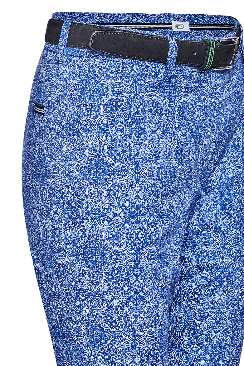 Chinohose mit Ornamentdruck - Bild 5