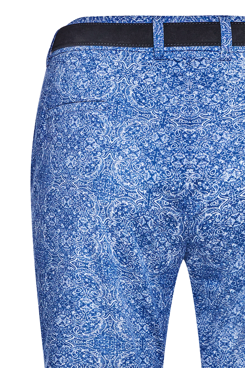 Chinohose mit Ornamentdruck - Bild 6