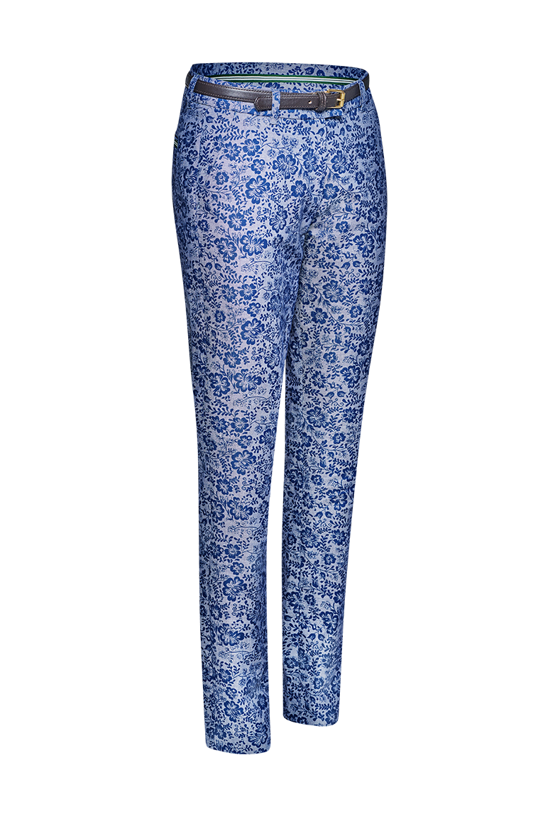 Chino-Hose mit Modelmuster - Bild 3