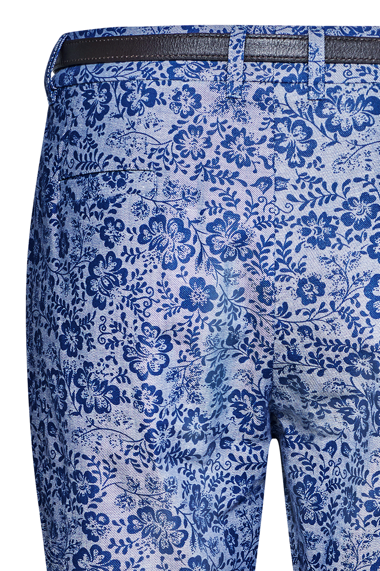 Chino-Hose mit Modelmuster - Bild 6