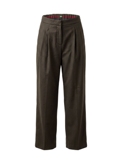 Moderne Hose aus Wollsatin