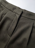 Modern trousers in wool satin - thumbnail 3