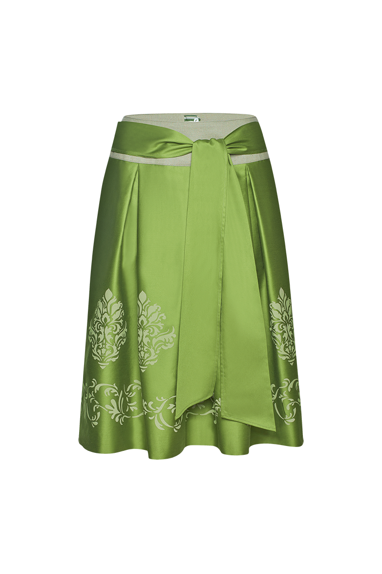 Faltenrock mit Bordürendruck - Translation missing: de.products.product.media.image 1