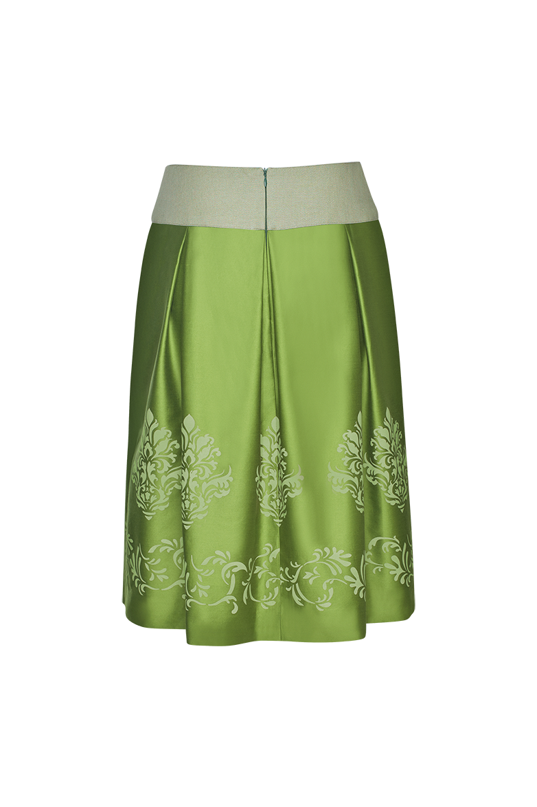 Faltenrock mit Bordürendruck - Translation missing: de.products.product.media.image 2