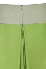 Faltenrock mit Bordürendruck - Miniatur 4