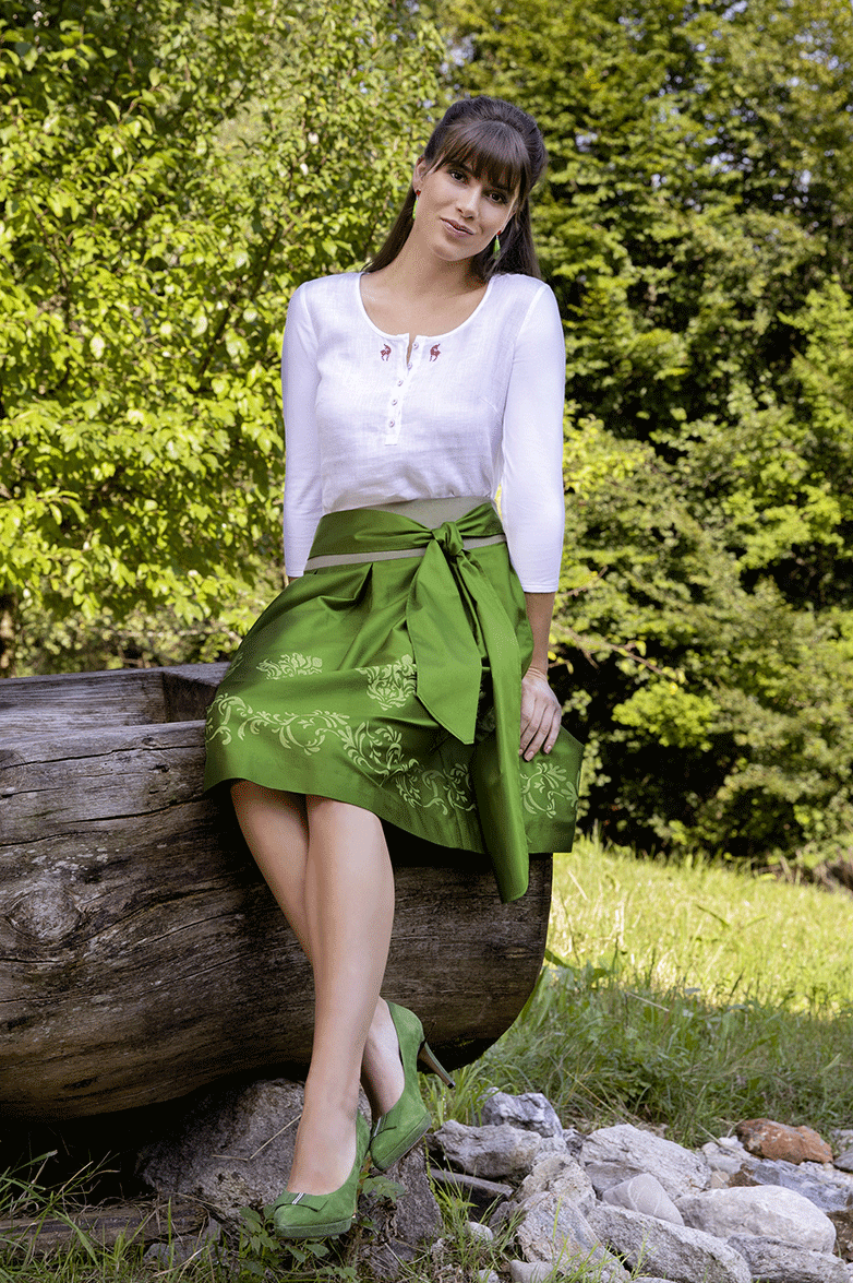 Faltenrock mit Bordürendruck - Translation missing: de.products.product.media.image 7