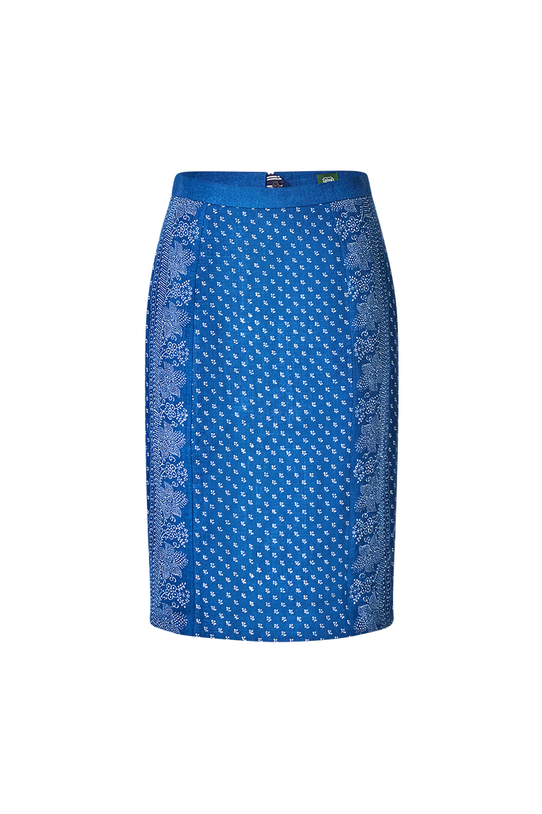 Blaudruck-Rock - Bild 1