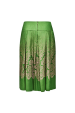 Faltenrock mit breiter Passe - Miniatur 2