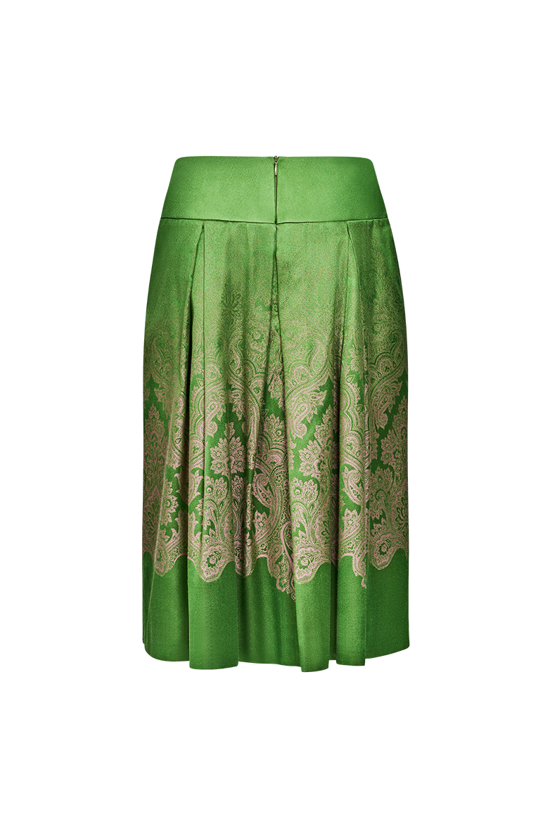 Faltenrock mit breiter Passe - Translation missing: de.products.product.media.image 2