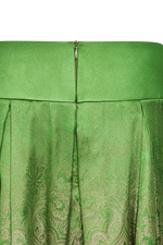 Faltenrock mit breiter Passe - Miniatur 4