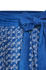 Wickelrock im Blaudruck - Miniatur 6