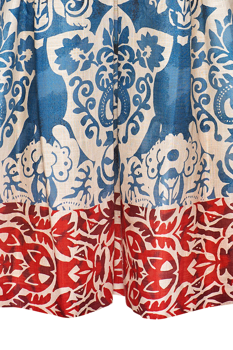 Faltenrock mit Kontrastborte - Translation missing: de.products.product.media.image 3