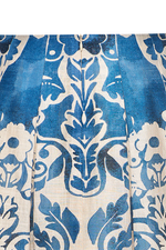 Faltenrock mit Kontrastborte - Miniatur 6