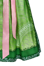 Handdruck-Schürze aus Seide - Miniatur 3