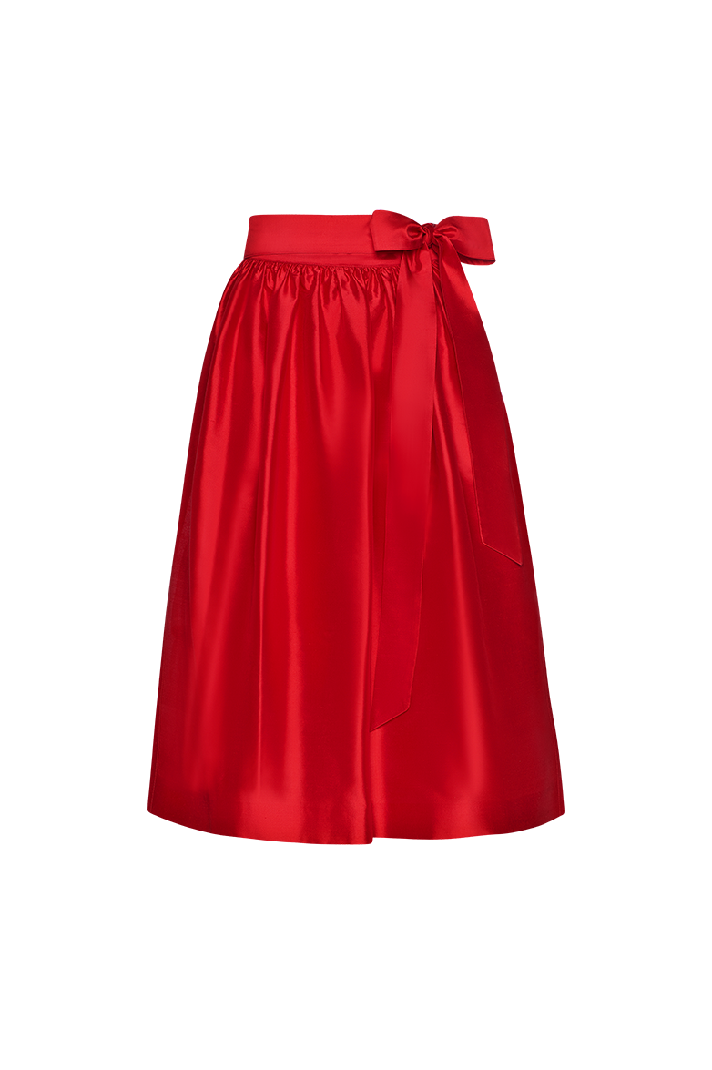 Apron in a plain colour - Image 1