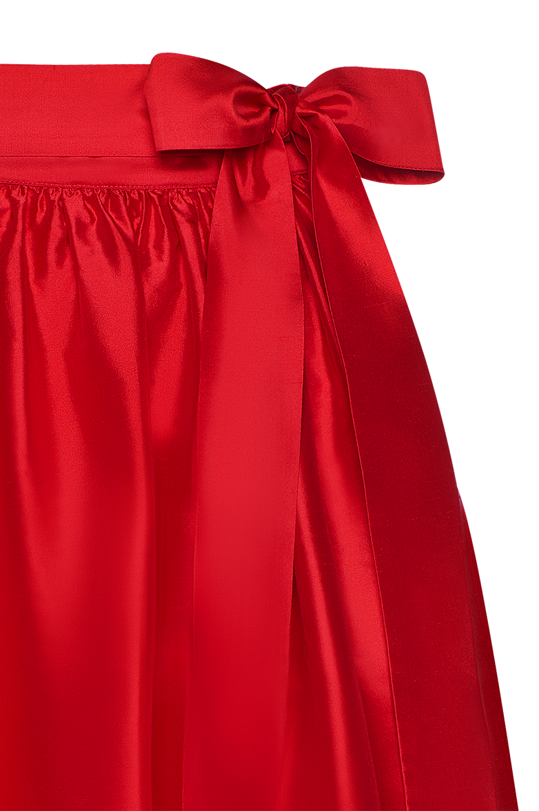 Apron in a plain colour - Image 3
