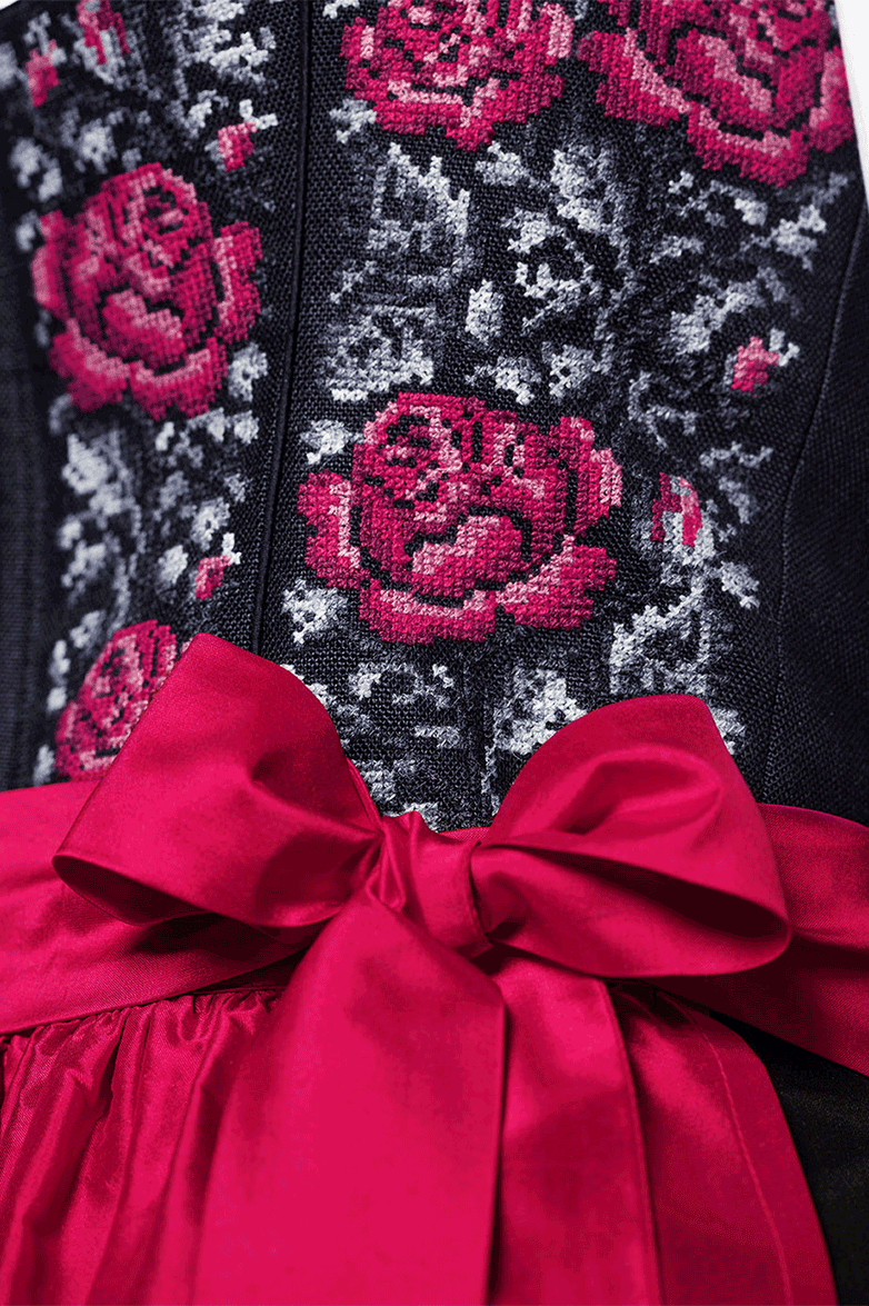 Apron in a plain colour - Image 5