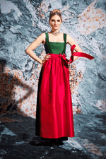 Schürze im uni-Farbton - Miniatur 4