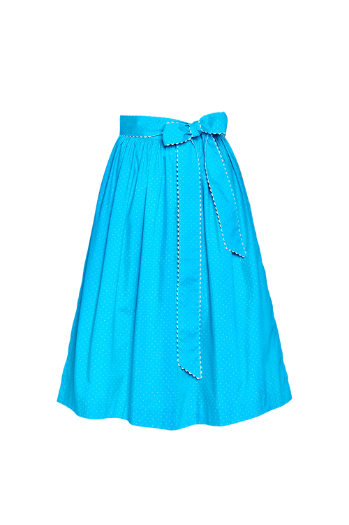 BW Schürze mit Zackenlitze