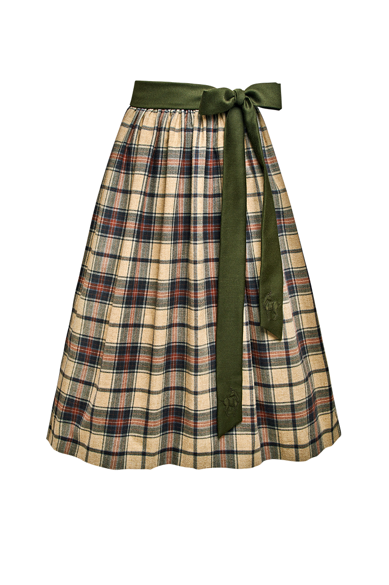 Jagd-Schürze mit Klassik-Karo - Translation missing: de.products.product.media.image 1