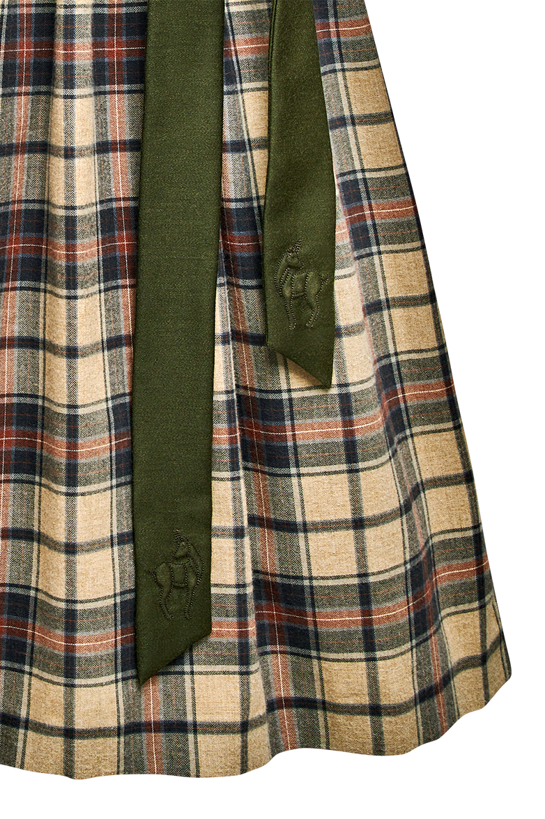 Jagd-Schürze mit Klassik-Karo - Translation missing: de.products.product.media.image 3