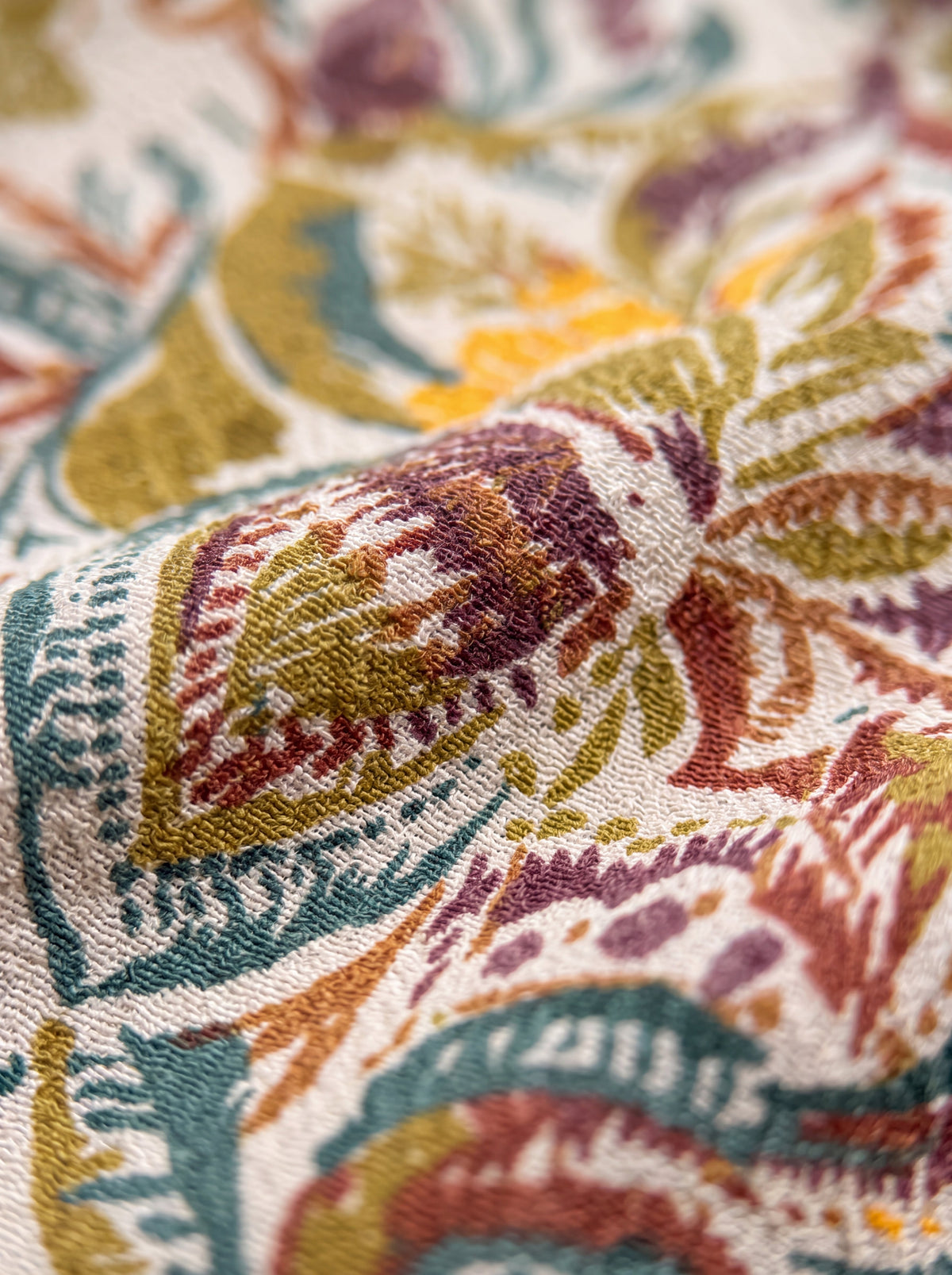 Floral Jacquard apron - Image 3