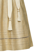 Leinenschürze mit Handarbeit - Miniatur 3