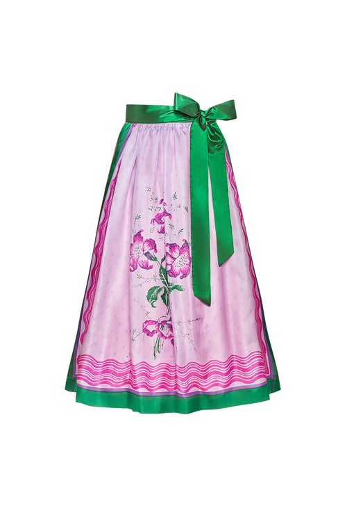 Ausseer Handdruckschürze Narzisse