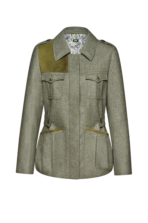 Pirschjacke aus Loden