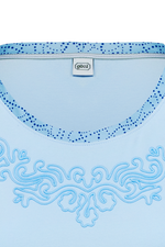 Shirt mit floraler Wolldocht-Stickerei - Miniatur 3
