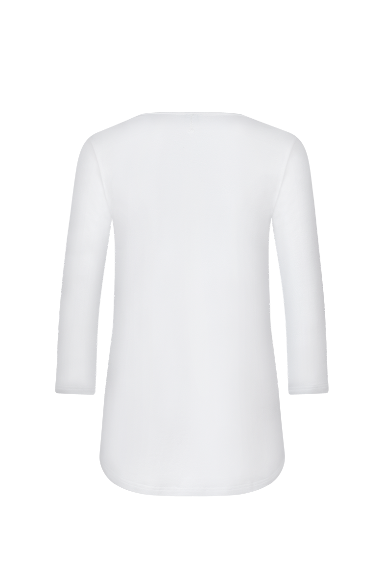 Model-Shirt mit Flachstichstickerei - Bild 2
