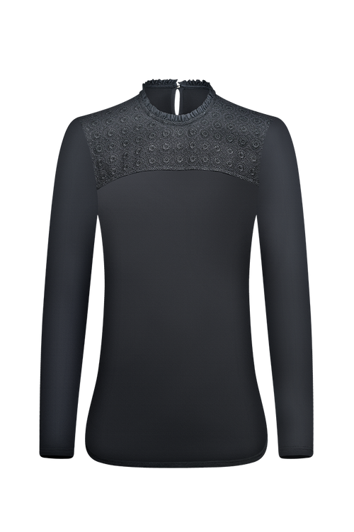 Langarm-Shirt aus Baumwolle