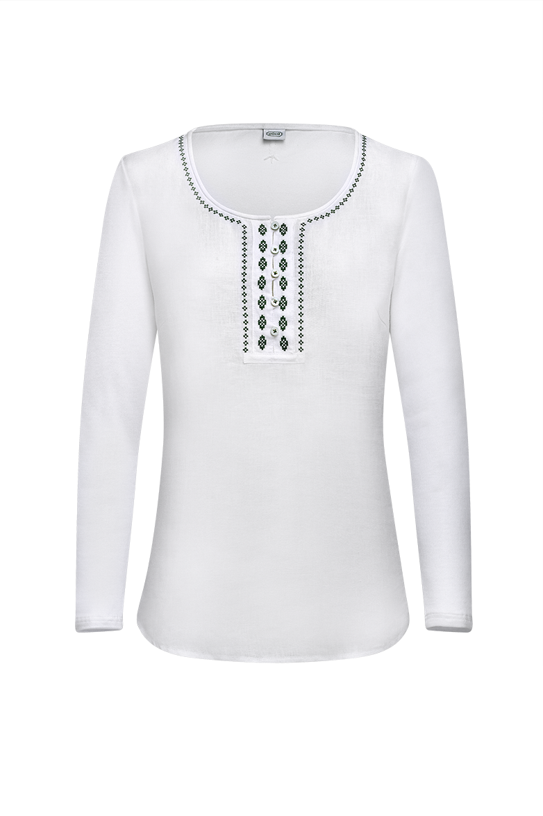 Kreuzstich-Shirt - Bild 1
