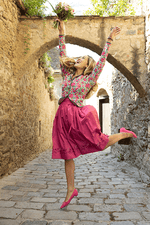 Dirndlblumen-Jacke - Miniatur 7