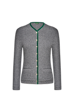 Links/links Strickjacke - Miniatur 13