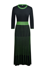 Strickkleid mit gestrickten Biesen - Miniatur 1