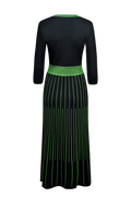 Strickkleid mit gestrickten Biesen - Miniatur 2