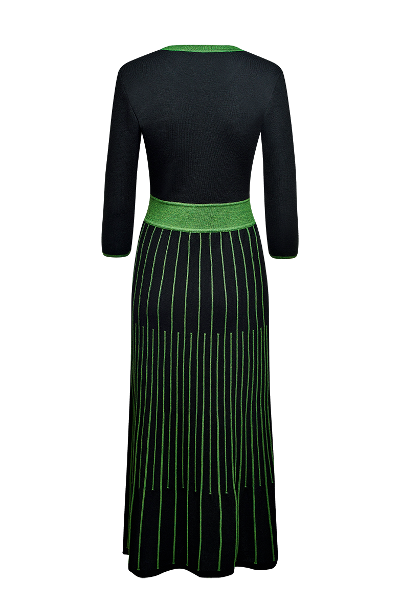 Strickkleid mit gestrickten Biesen - Bild 2