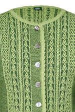 Zopfstrickjacke plattiert - Miniatur 3