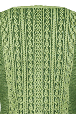 Zopfstrickjacke plattiert - Miniatur 5