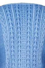 Zopfstrickjacke plattiert - Miniatur 10