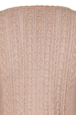 Zopfstrickjacke plattiert - Miniatur 17