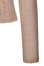 Zopfstrickjacke plattiert - Miniatur 18