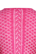 Plattierte Strickjacke mit Brokatmuster - Miniatur 5