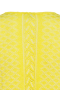 Plattierte Strickjacke mit Brokatmuster - Miniatur 5