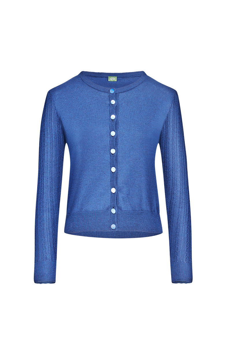 Jacke mit traditionellen Strickmustern - Bild 1