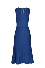 Tailliertes Strickkleid - Miniatur 1