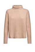 Knitted jumper in pure cashmere - thumbnail 1