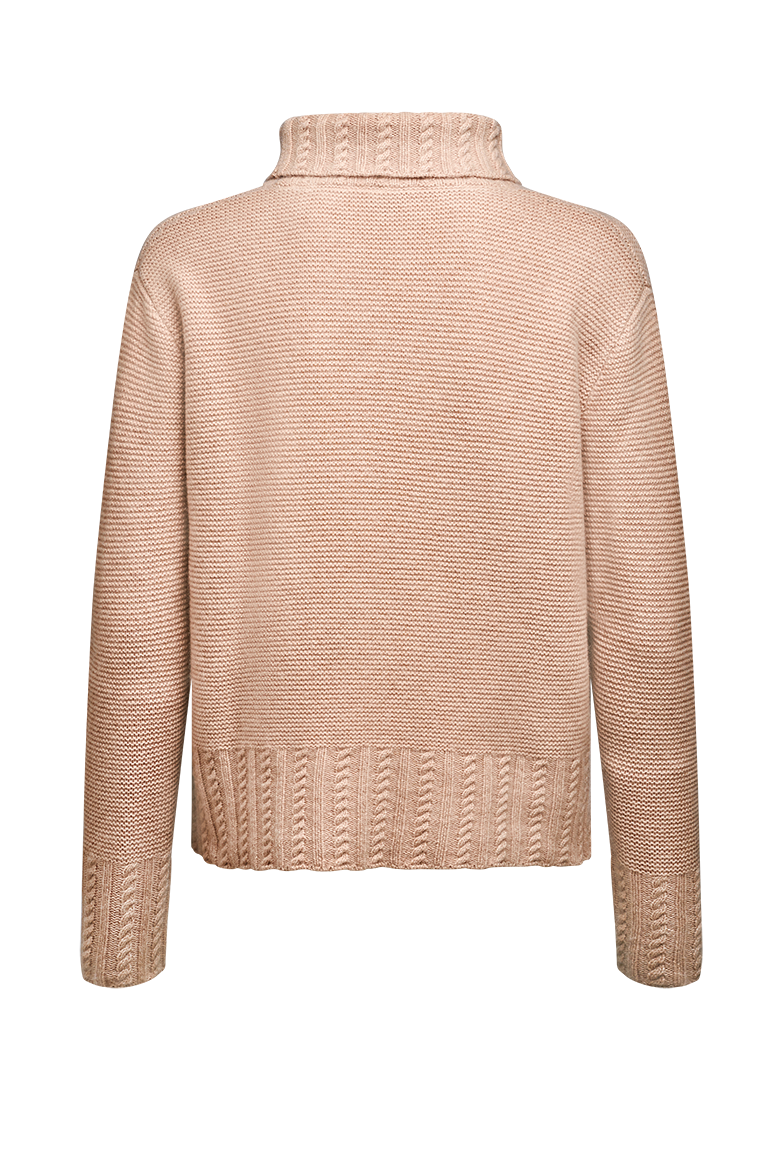 Knitted jumper in pure cashmere - Image 2